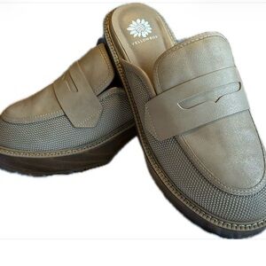 Yellow Box Women's Beige Slip-On Loafers
